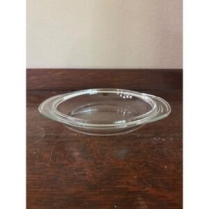 Vintage PYREX 683-C 23 Clear Glass Casserole Lid Replacement Round 8.75 Inch